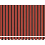 Nadstrešnica Narančasta i smeđa 350 x 250 x 165 cm Poliester | shoptok.hr