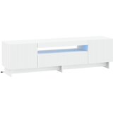  LED TV kabinet Bijela Konstruirano drvo | shoptok.hr