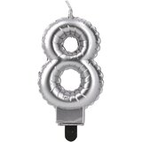  Ballon candle, svećica, srebrna - odaberite broj | Eponuda.com