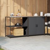  Kuhinjski set za pohranu 2 pcs Antracit 180 x 50 x 92 cm | shoptok.hr