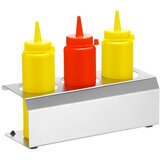 Hendi Držač za sosove, 3 rupe ø57 mm, 229x90x(H)78mm | Eponuda.com