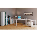 MID.YOU Kotna Pisalna Miza Lona, Bela | Shoptok.si