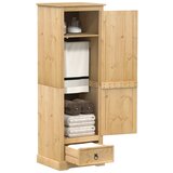  The Living Store Garderobna omara Corona 55x50x170 cm trdna borovina - Garderobna Omara, (21498990) Cene