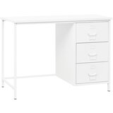 vidaXL Industrijski radni stol s ladicama bijeli 105x52x75 cm čelični Cijene