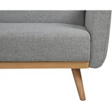 Livetastic ZOFA S POSTELJNO FUNKCIJO, svetlo siva tekstil | Shoptok.si