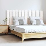  Zidno uzglavlje bijelo 166x3x60 cm od masivne borovine | shoptok.hr