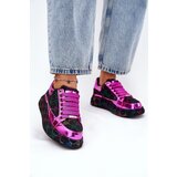 GOE Women's Decorated Sneakers On Platform Black | Shoptok.si