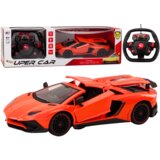  Auto na daljinsko upravljanje Sports Car 1:12 s vratima na otvaranje - narančasti | shoptok.hr