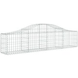  Lučne gabionske košare 8 kom 200x30x40/60 cm pocinčano željezo | shoptok.hr