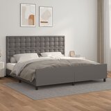  Okvir za krevet s uzglavljem sivi 200x200 cm od umjetne kože | shoptok.hr