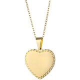 Ogrlica RU-34226 Heart - Zlatna KP34226 | Shoptok.si