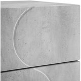  Noćni ormar Betonska siva 33,5 x 34,5 x 60 cm Konstruirano drvo | shoptok.hr