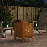 vidaXL Camping Stove 35x50x60 cm Corten Steel | Shoptok.si