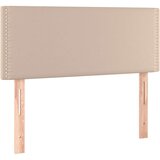  Uzglavlje boja cappuccina 90 x 5 x 78/88 cm od umjetne kože | shoptok.hr
