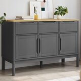  Komoda FLORO voštano siva 114 x 43 x 74 cm od masivne borovine Cijene