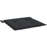 vidaXL Jastuci za vrtne stolice 2 kom crni 50x50x3 cm tkanina Oxford | shoptok.hr