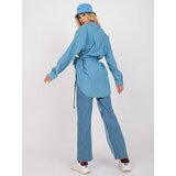 RUE PARIS Shirt-RO-KS-GMK-2303.44-blue | shoptok.hr