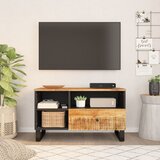 vidaXL TV ormarić 80 x 33 x 46 masivno drvo manga i konstruirano drvo | shoptok.hr