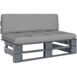  Srednja vrtna sofa od paleta od sivo impregnirane borovine Cijene