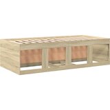  Dnevni krevet s ladicama bez madraca boja hrasta 100x200 cm | shoptok.hr
