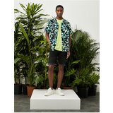 Koton Bermuda Denim Shorts Layered Leg Detail Buttoned Pocket Cotton | shoptok.hr