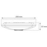 Greentech led plafonjera sa senzorom 16w 3000k bela ( CLS-800-16NW ) Greentech led plafonjera sa senzorom 16w 3000k bela ( CLS-800-16NW ) Slike