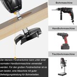 HSAWBIT Forstnerjev sveder za les 100 mm s šestrobim vpetjem | Shoptok.si