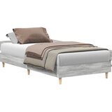  Okvir kreveta bez madraca siva Sonoma 90x190 cm izrađeno drvo | Eponuda.com