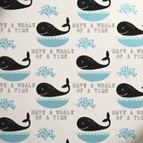 The Unique Paper Company Happy Earth - Ukrasni papir tabak - Happy Earth, Whale on White | Eponuda.com