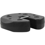  Ploče za utege za sjenicu 4 kom crne 220 x 50 mm cementne | shoptok.hr