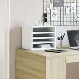  Organizator za stol bijeli 36 x 26 x 29 5 cm konstruirano drvo | shoptok.hr