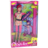  Lutke za igru Lucy sa romobilom i skateboardom - ljubičasta | shoptok.hr