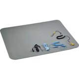 TRU COMPONENTS ESDM 500BG ESD set stolnih podloga siva (D x Š x V) 590 x 500 x 2 mm uklj. kabel za uzemljenje, uklj. nar | Eponuda.ba