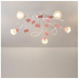  ONLI - Dečiji prislonjen plafonski luster BUTTERFLY 5xE14/6W/230V | Eponuda.com
