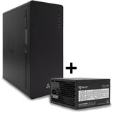 S Box pcc 500 b atx crno kućište + psu 400 Cene
