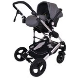 Jungle kolica za bebe 3u1 Oxy Dark Grey, 0m+ | ePonuda.com