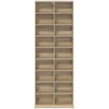 Cd ormar Hrast sonoma 65 x 23,5 x 175 cm Konstruirano drvo | shoptok.hr