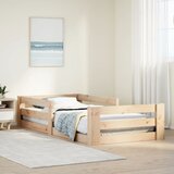 Maison Chic Posteljni okvir - Enojna postelja - Postelja za odrasle brez vzmetnice 75x190 cm trdna borovina-J11038, (21765721) | Shoptok.si