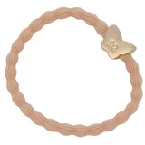 Gold Butterfly Peach elastika za lase