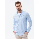 Ombre Clothing Men's shirt with long sleeves K621