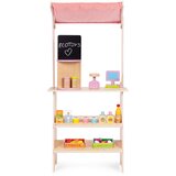ECO TOYS Drvena dečija pijaca sa vagom, POS terminalom i dodacima, 20 delova – EcoToys | Eponuda.com