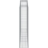  Lučne gabionske košare 7 kom 300x50x220/240cm pocinčano željezo | shoptok.hr