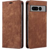 INF Usnjena magnetna torbica za Google Pixel 8 Pro Brown, (21257347) | Shoptok.si
