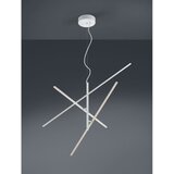  Trio - LED prigušiva luster na sajli TIRIAC 3xLED/8,5W/230V bela | Eponuda.com