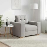SOFA fotelja siva 100x78x80 cm tkanina - Oblačnosiva 1 100 cm Cijene