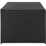  Vrtna kutija za pohranu od poliratana 180 x 90 x 70 cm crna | shoptok.hr