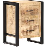 Furnova Nočna omarica 40x35x55 cm trden mangov les, (21926401) | Shoptok.si