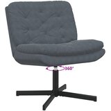  Stolac za opuštanje s rotacijom Tamno siva 63 x 75 x 76 cm | shoptok.hr