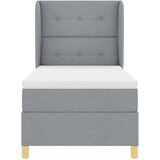 Krevet s opruga kutije Svijetlo siva 200 x 80 cm tkanina | Eponuda.ba