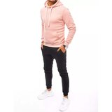 DStreet Men's pink and black tracksuit AX0641 | Shoptok.si